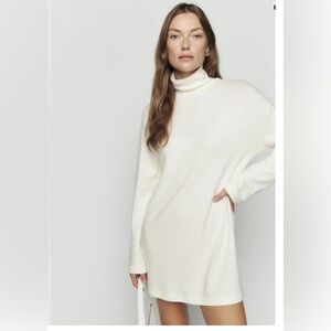 Reformation grey dress new with tags